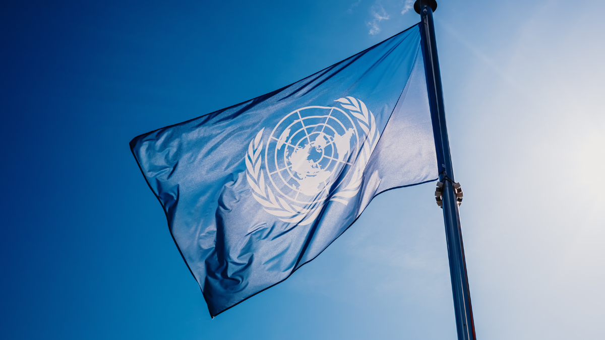 United nations flag - UNCRC