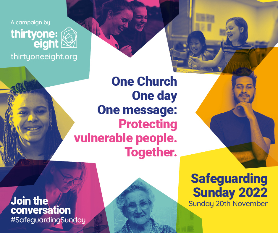 Safeguarding Sunday - One Church, One Day, One message: Protecting Vulnerable People. Together.