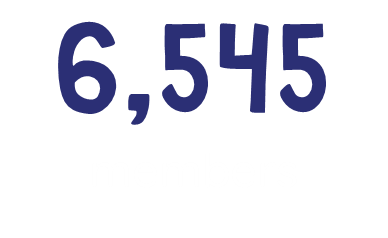 6,500 members